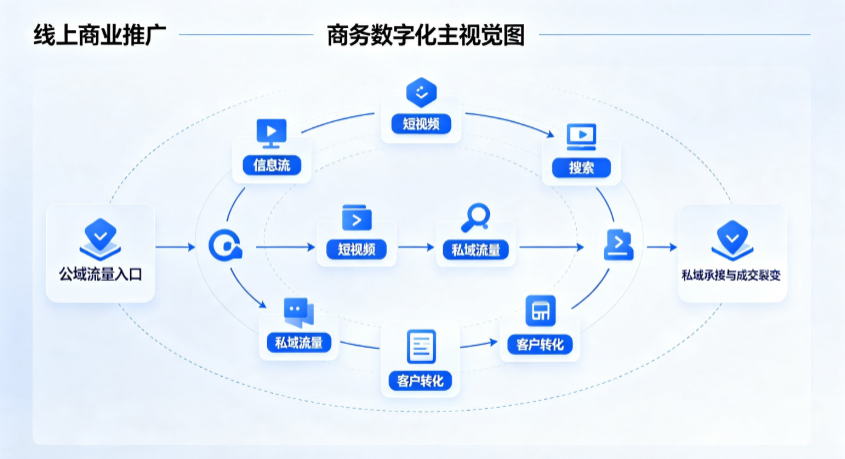 定西地区线上商业推广怎么做？全域流量闭环搭建与低成本转化实战指南